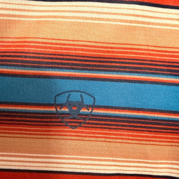 Ariat Multicolor Striped Long Sleeve Top - Picture 2 of 6